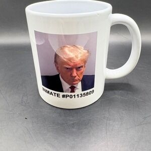 Donald Trump Mug Shot Mug Make Coffee Great Again Political Statement Cup
